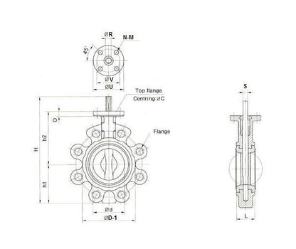 ANSI Series 52 Full Lug Valves - Diverse Materials & Sizes - Image 2