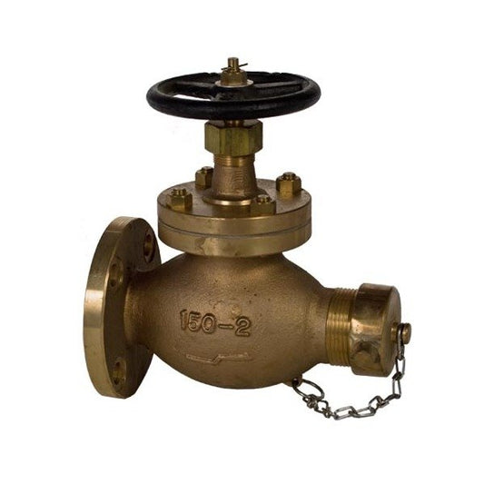 Class 150/300 Hose Globe Valve - NST Threaded - Image 1