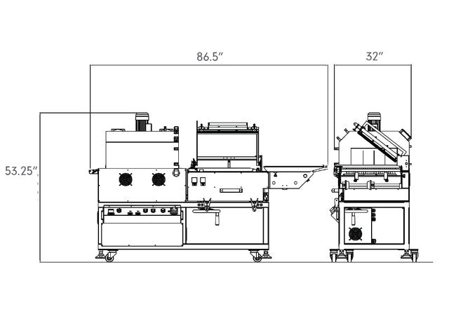 Eastey® Value Series Rugged L-Sealers with Shrink Tunnels - Image 2