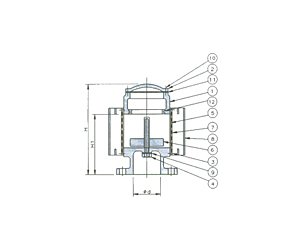 DIN Air Vent Head Valve 50mm - High-Quality Valve for Efficient Air Ventilation - Image 1