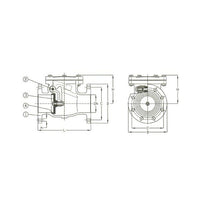 PN 16 Cast Steel Swing Check Valve - DIN 2501 PN16