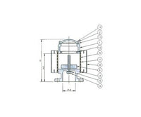 DIN Air Vent Head Valve - 300mm | Industrial Valve for Efficient Air Ventilation