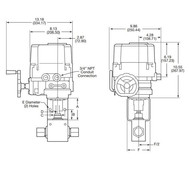 MPI™ MAB Series Electric Actuator - 24VDC - Image 2