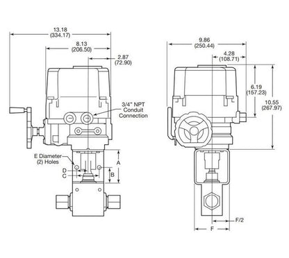 MPI™ MAB Series Electric Actuator - 24VDC - Image 2