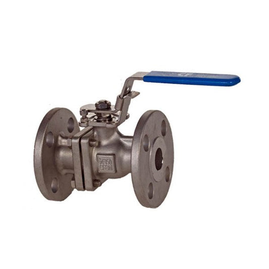 DIN PN 40 Full Bore Ball Cast Steel Valve - 100 Size - Image 1