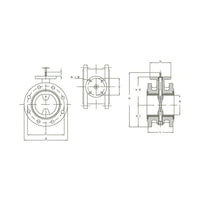 DIN PN6 Double Flanged Short Valves - Series 53