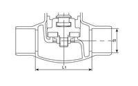 Globe Class 150 Bronze Valve