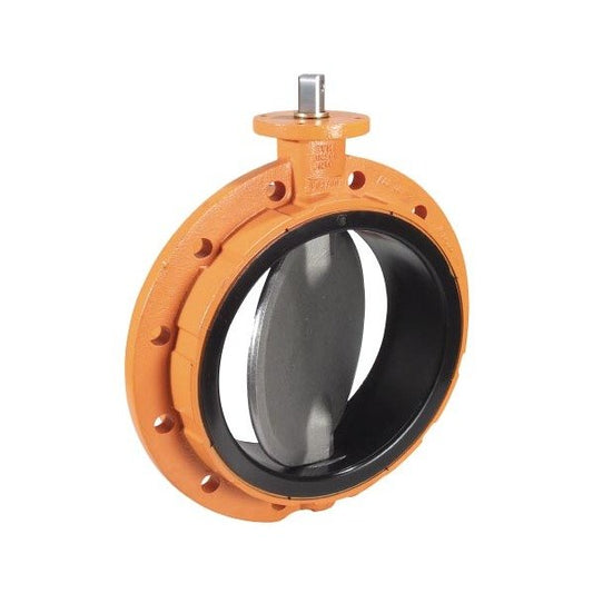 Ductile Iron DIN Butterfly Valve - Series EVML Mono Flanged - Image 1