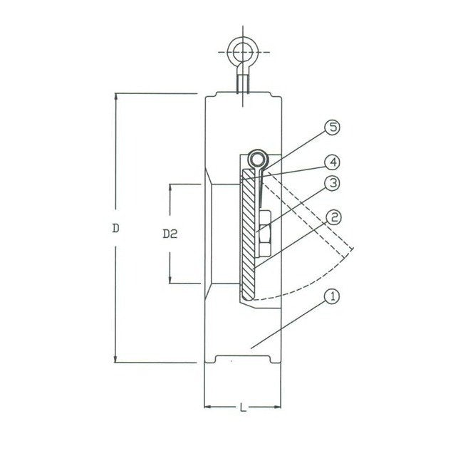 DIN PN16 Wafer Check Valves - Long Valve Design - Image 1