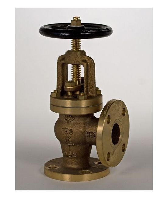 Bronze Angle Valve Class 150 - Bolted Bonnet, OS&Y, SDNR - Image 3