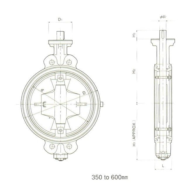 Tomoe Series 705G Semi Lugged Butterfly Valves - Image 2