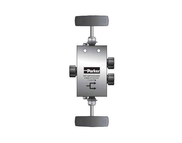 MPI™ MAN Series 3-Way/2-Stem Valve - 15000 psi - Image 1