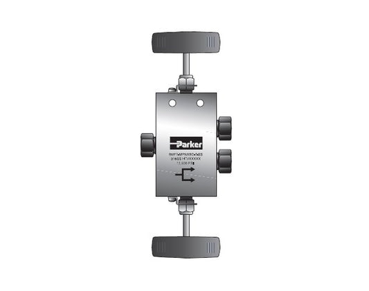 MPI™ MAN Series 3-Way/2-Stem Valve - 15000 psi - Image 1