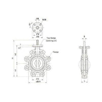 Series 52 ANSI Full Lug Butterfly Valves