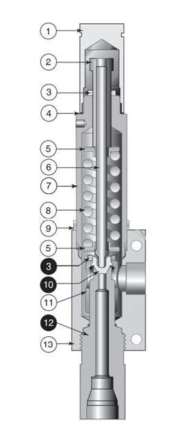 Parker MARA Metal Seat Relief Valve (Factory Set) - MPI™ Specialty Valves - Image 1