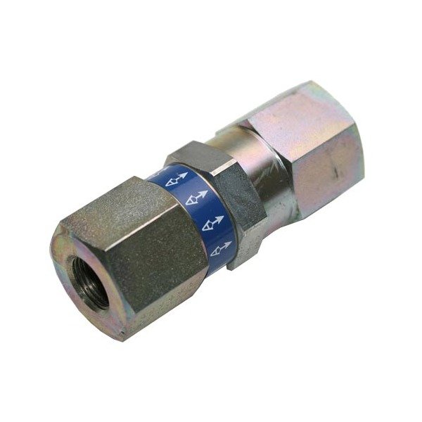 Stainless Steel Female Non Return Valve BSP Thread - Hydraulic Check Valve - Image 1