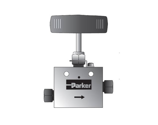 MPI™ MAN Series 2-Way Straight Valve - 3/8 MPI™ Connection - Image 1