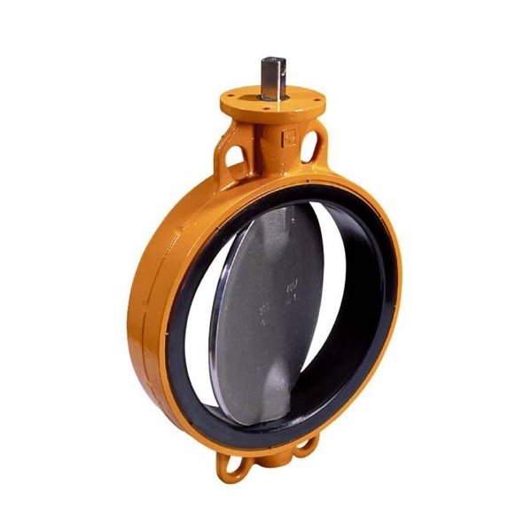 Ductile Iron Semi Lug Wafer Butterfly Valve - Series EVCS - Image 1