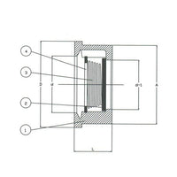 Bronze Wafer Disc Check Valve