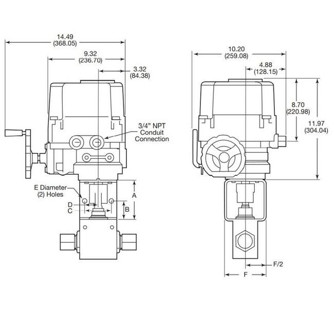 MPI™ MAB Series Electric Actuator - 240 VAC - Image 2