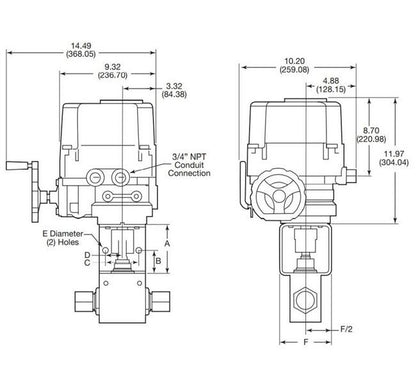 MPI™ MAB Series Electric Actuator - 240 VAC - Image 2