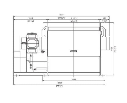 Vecoplan® VAZ 1100 XL MW Medical Waste Shredder - Image 3