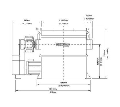 Vecoplan VAZ 1300 S FF Single Shaft Shredder - Image 3