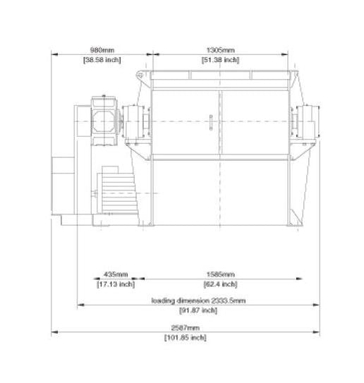 Vecoplan VAZ 1300 M FF Single Shaft Shredder - Image 3