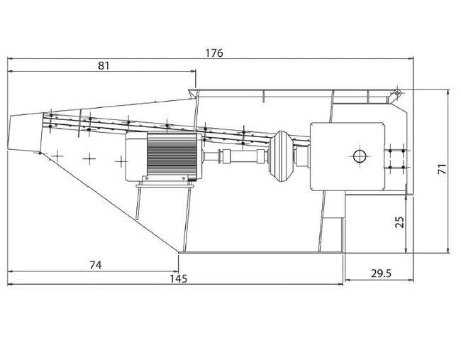 Vecoplan® VAZ 1800 FF Series Single Shaft Shredder - Image 2