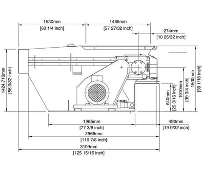 Vecoplan® VAZ 2400 S Series Single Shaft Shredder for Industrial Materials - Image 2