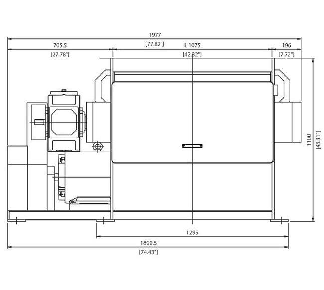 Vecoplan VAZ 1100 XL XR Single Shaft Shredder - Image 3
