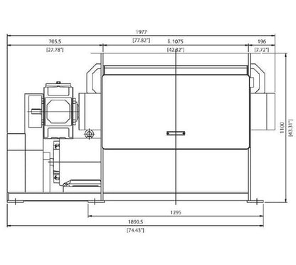 Vecoplan VAZ 1100 XL XR Single Shaft Shredder - Image 3