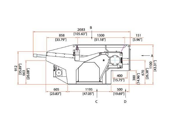 Vecoplan VAZ 1100 K XL Single Shaft Shredder - Image 2