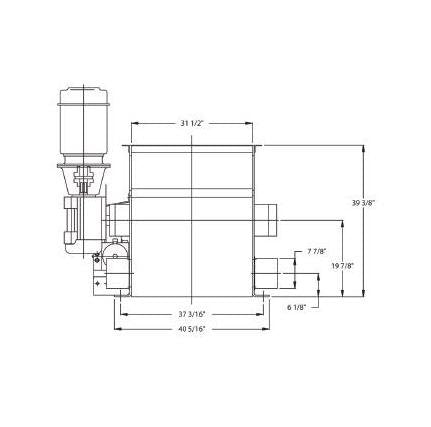 Vecoplan VAZ 800 Series Single Shaft Shredder - Image 3