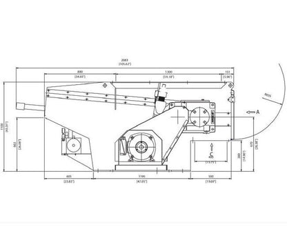 Vecoplan VAZ 1100 XL Single Shaft Shredder - Image 2