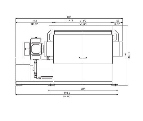 Vecoplan VAZ 1100 XL Single Shaft Shredder - Image 3