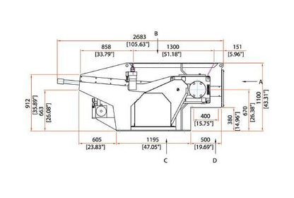 Vecoplan® VAZ 1100 XL K FF Single Shaft Shredder - Image 2