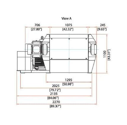 Vecoplan® VAZ 1100 XL K FF Single Shaft Shredder - Image 3