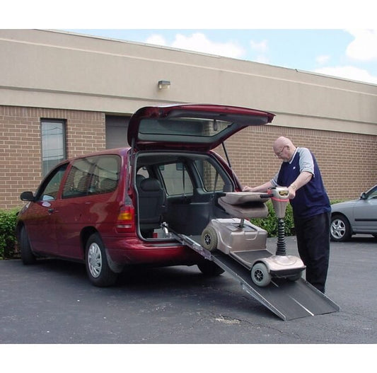 PVI Aluminum Handicap Rear Door Van Ramps - Image 1