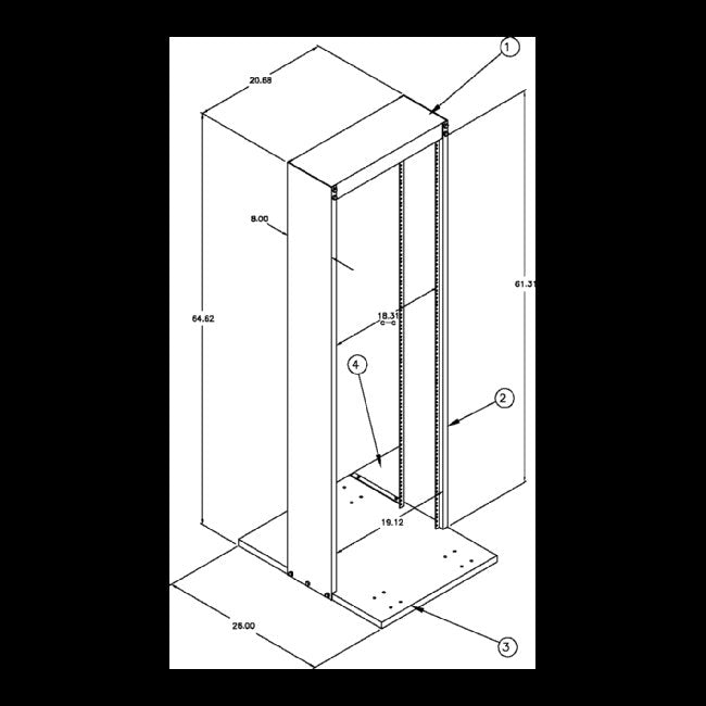 2600 Relay Rack - Image 2