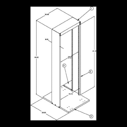 2600 Relay Rack - Image 2