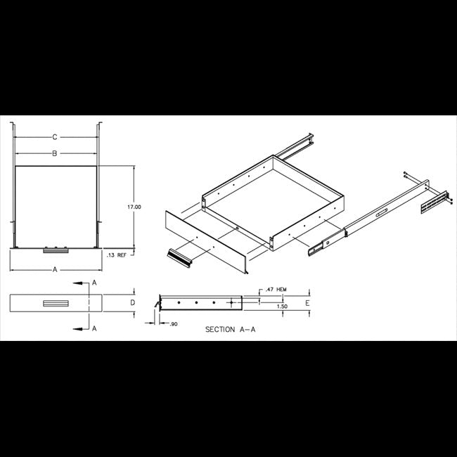 D-4100 Storage Drawer - Image 2