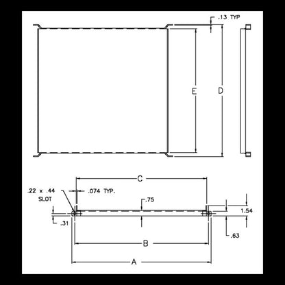 D-6064 Fixed Shelf - Image 2