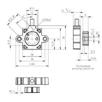 Vert-X 31E Series Touchless Magnetic Rotary Position Sensor