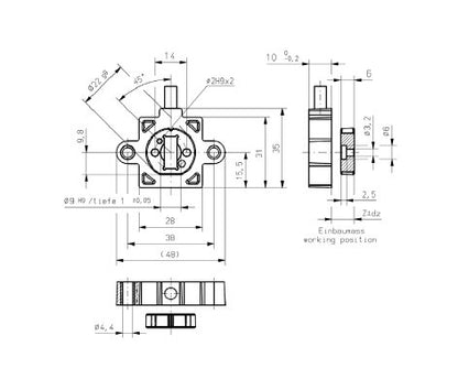 Vert-X 31E Series Touchless Magnetic Rotary Position Sensor - Image 2
