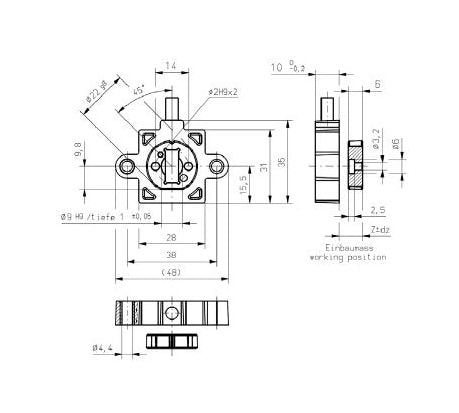Vert-X 31E Series Touchless Magnetic Rotary Position Sensor - Image 2