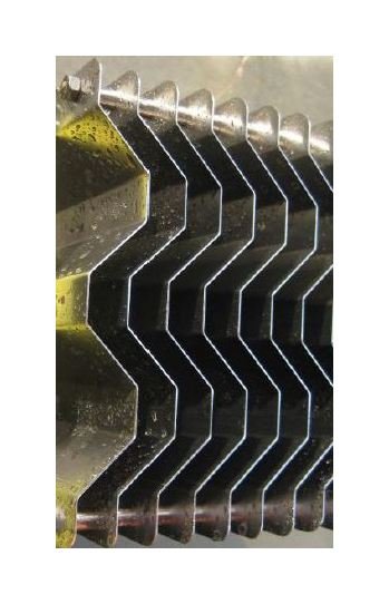 Vertical Flow Chevron Mist Eliminator for Government and Industrial Use - Image 1