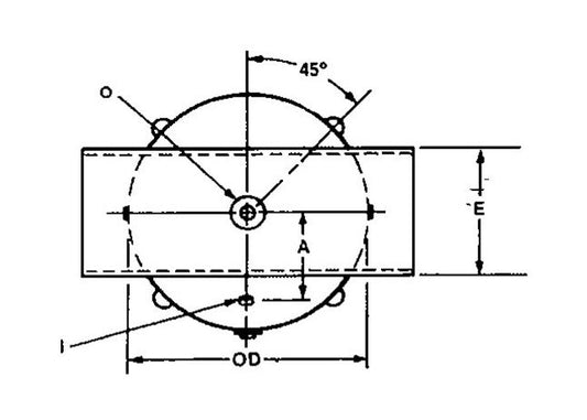 ASME Certified 120 Gal Vertical Air Receiver, 30" Diameter - Image 1