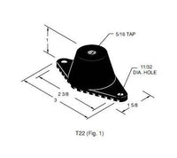 Single Deflection Neoprene Isolation Mount