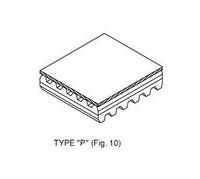 1/4 Inch (in) Thickness Corr Neoprene/Plate Isolation Pad